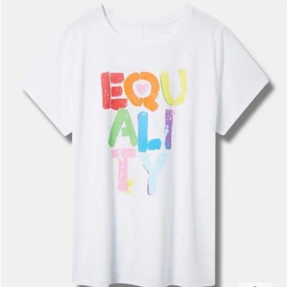 Torrid EQUALITY slub knit tee - New